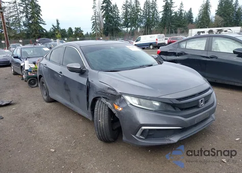 2019 Honda Civic Lx from USA, damaged, VIN 19XFC2F66KE045897